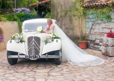 Voiture de mariage