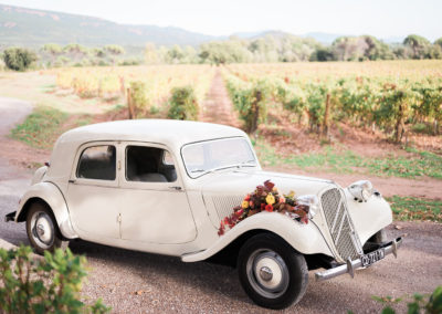 enTract'Tour Décoration voiture mariage